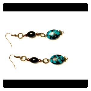 Turquoise Villa Pierced Earrings